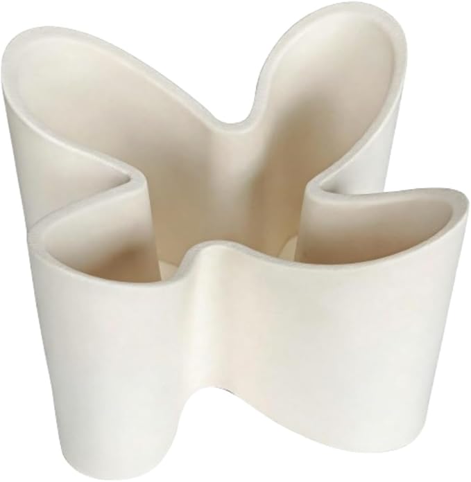 Khakho Flower Shape Remote Control Holder, Desk Organizer Storage Container by Khakho