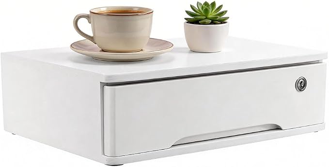 Desktop Storage Box, Desk Organizer Drawer, Desktop Organizer, Office Supplies by Weglae