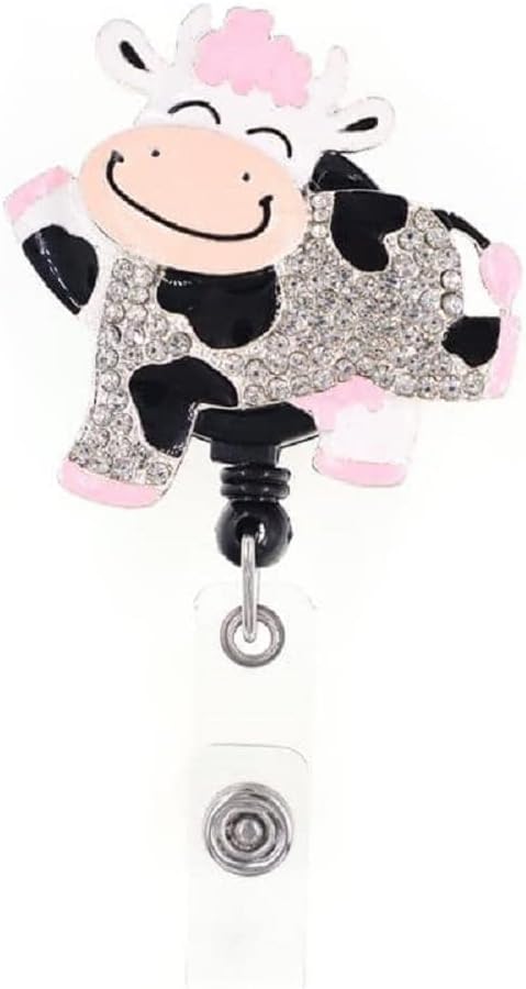 Outside the Box Sparkle and Shine Novelty Retractable Badge Reel ID Holder by Unknown