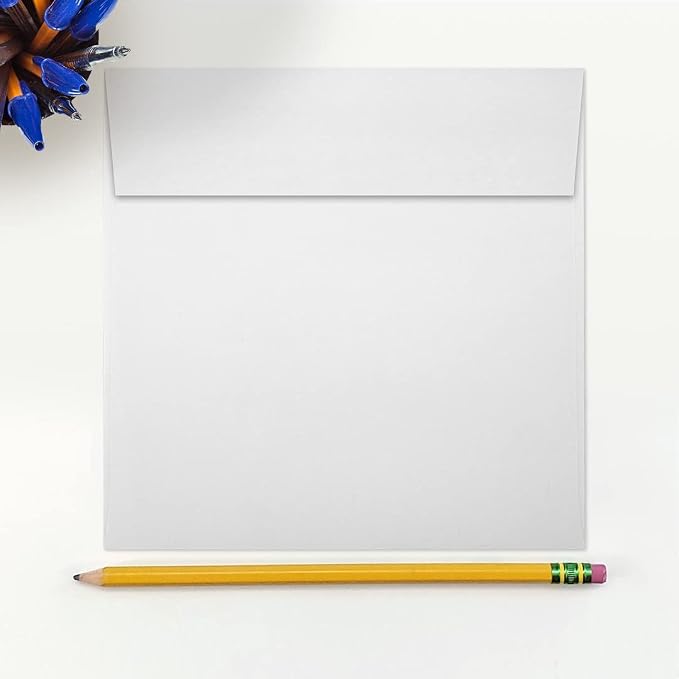 LUXPaper Square Invitation Envelopes | Peel & Press | 6 1/2" x 6 1/2" | Bright - Image 4