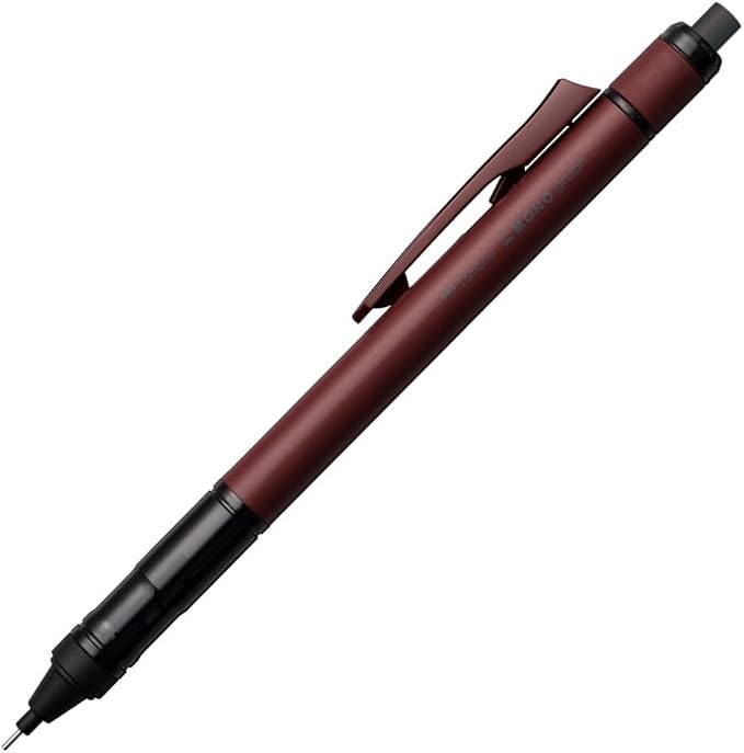 Tombow Pencil Mechanical Pencil 0.5mm MONO Monograph Tune Deep Red DPA-165B by Tombow