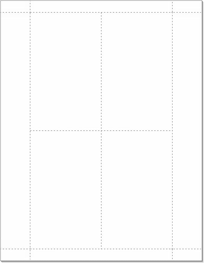 NextDayLabels - 3" x 5" Index Cards, 4 Cards Per Page of 8-1/2" x 11", Will Work by NextDayLabels