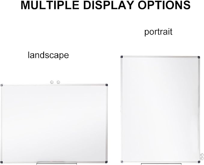XIWODE 32x44 Inch Magnetic Dry Erase Whiteboard，Silver Aluminum Frame - Image 4