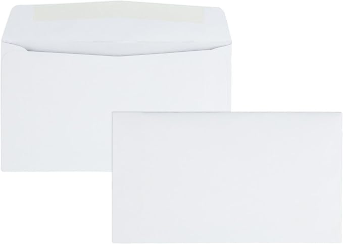 Quality Park #6-3/4 Business Envelopes by Quality+Park