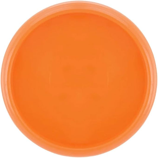 100PCS Discbound Notebook Accessories Expansion Planner Discs Binder Rings Loose-Leaf Plastic Book Binding Disc(Orange,1.25"(32 mm)
