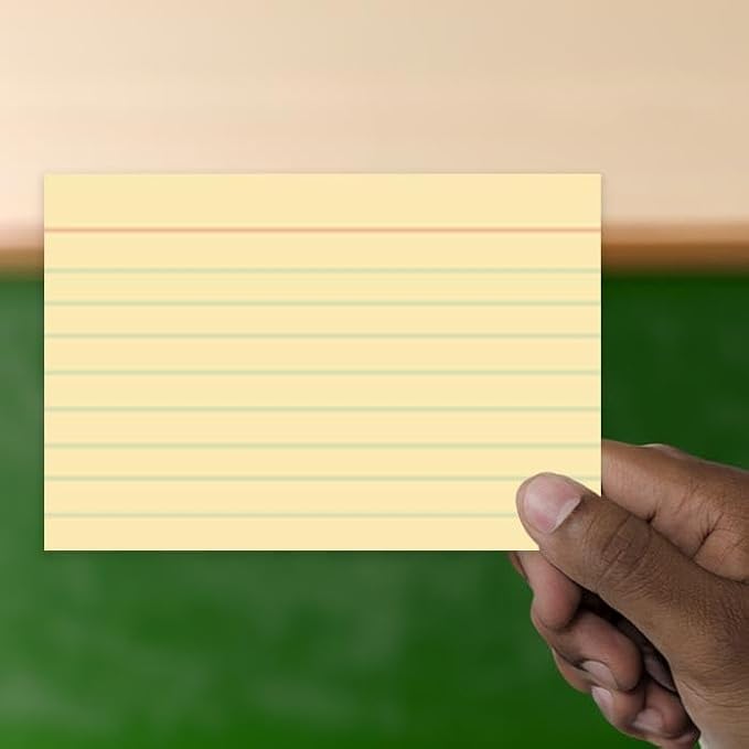 School Smart Ruled Index Card, 4 x 6 Inches - Image 7