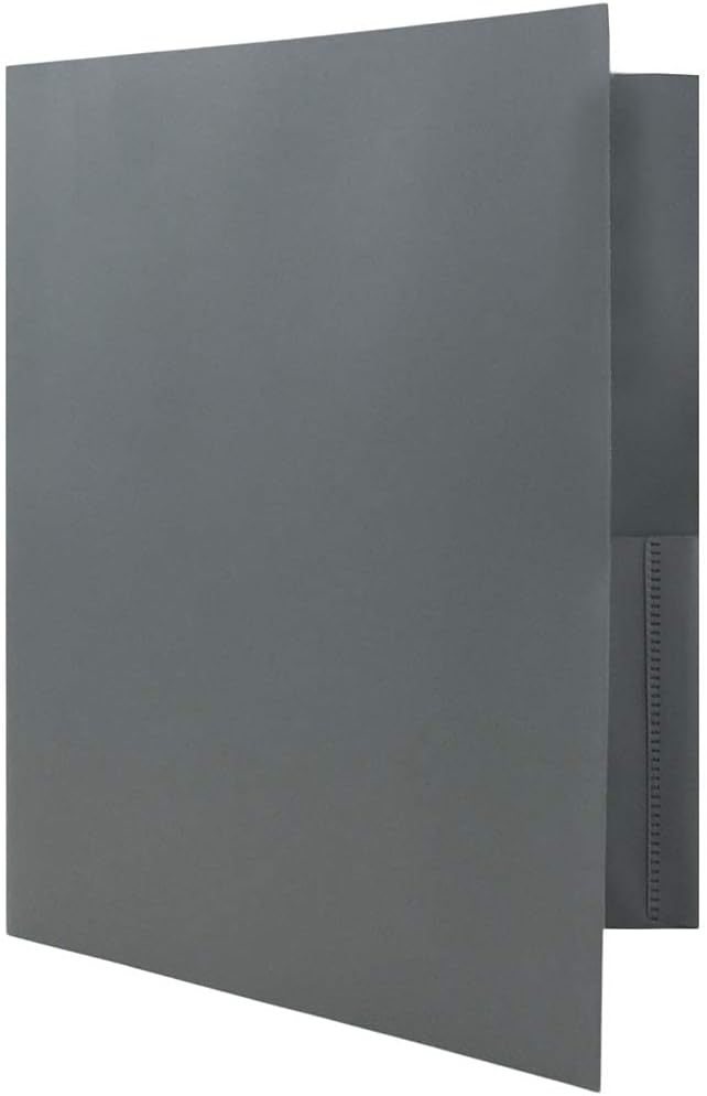 JAM PAPER Plastic 2 Pocket POP Folders - Image 4