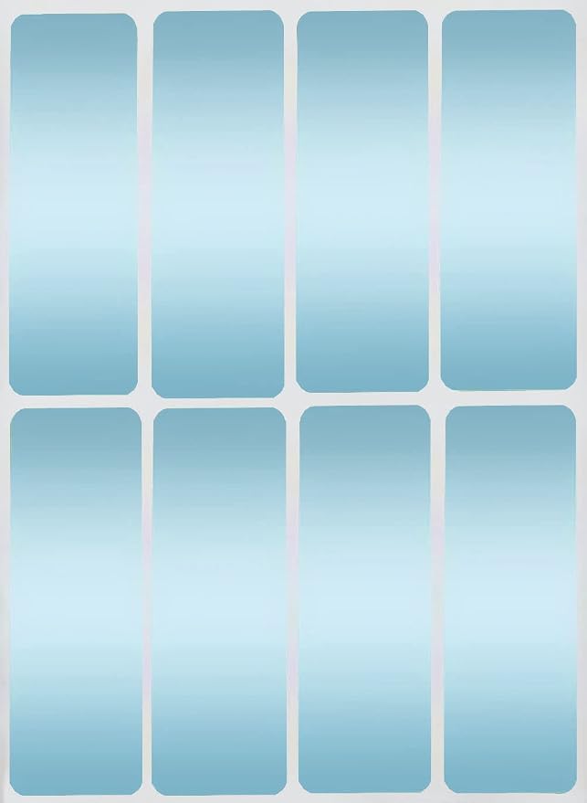 Royal Green Rectangular Sticker Color Coded Write on Labels by RoyalGreen