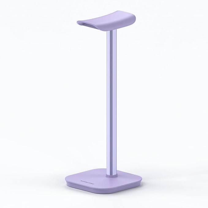 Headphone Stand, Desktop Headset Holder Heavy Base Desk Earphone Stand Aluminum - Image 9