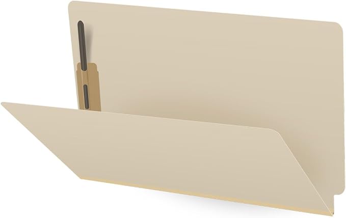 Ecom Folders End Tab File Folders | Legal Size 18 Pt Manila Stock by Ecom+Folders