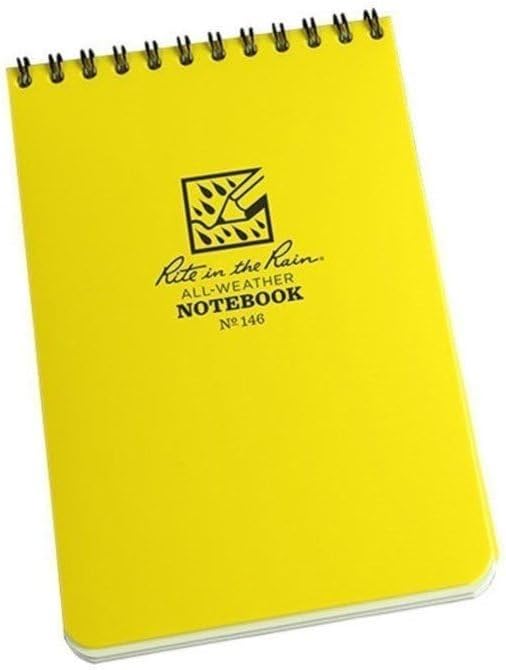 Rite in the Rain Weatherproof Top Spiral Notebook, Universal Pattern | by RiteintheRain