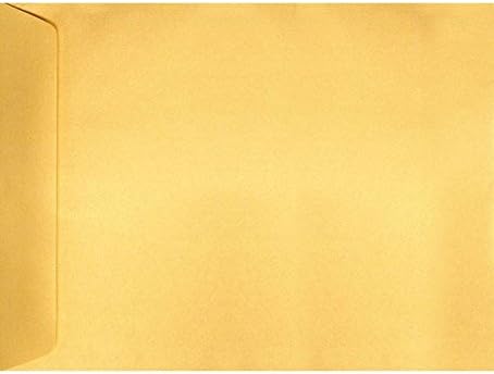 LUXPaper 9 x 12 Open End Envelopes | Peel & Press | Gold Metallic | 80lb. Text by LUXPaper