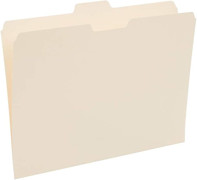 Staples File Folders, Letter Size, 1/5‑Cut Tabs, Durable Paper Stock - Image 7
