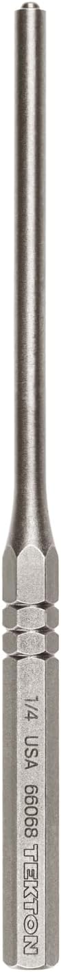 TEKTON 1/4 Inch Roll Pin Punch | 66068 | Made in USA by TEKTON