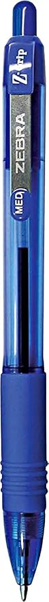 Zebra Pen Z-Grip Retractable Ballpoint Pen, Medium Point, 1.0 mm, 20 Black - Image 4