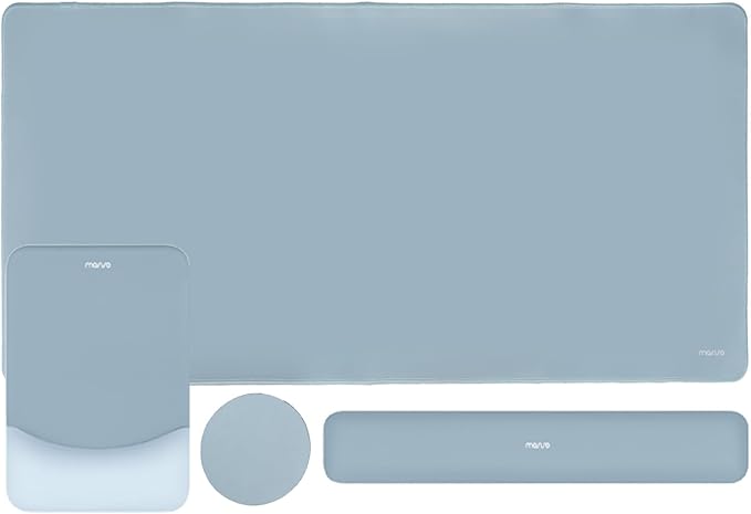 MOSISO Keyboard Mouse Pad Set, Large Gaming Mouse Pad&Rectangular Keyboard by MOSISO