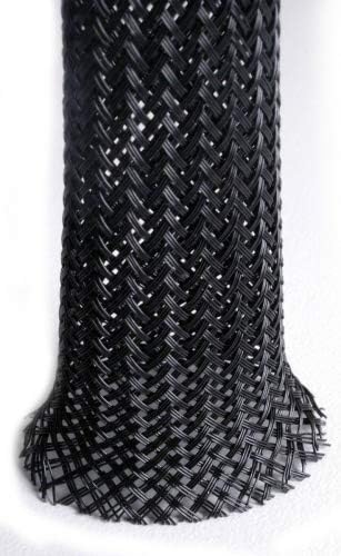 Techflex CCP1.50BK25 Flexo Clean Cut 1 1/2-Inch Braided Cable Sleeve - Image 3
