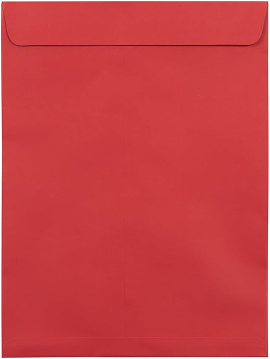 JAM PAPER 9 x 12 Open End Catalog Colored Recycled Envelopes by JAMPaper