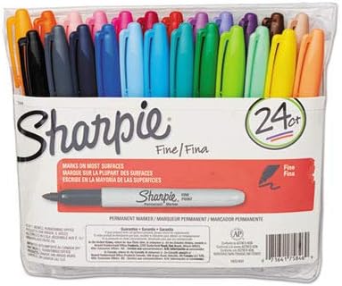 Sharpie Permanent Markers, Fine Point, Office Supplies - Image 4