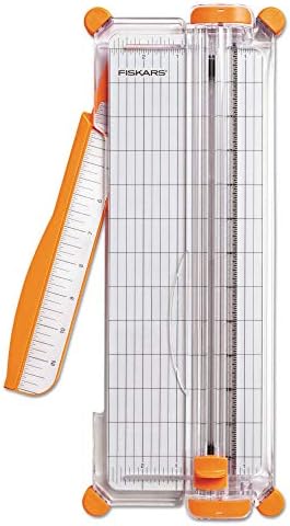 Fiskars 154450-1012 Portable Craft Paper Trimmer, 12 in Cutting Length - Image 2