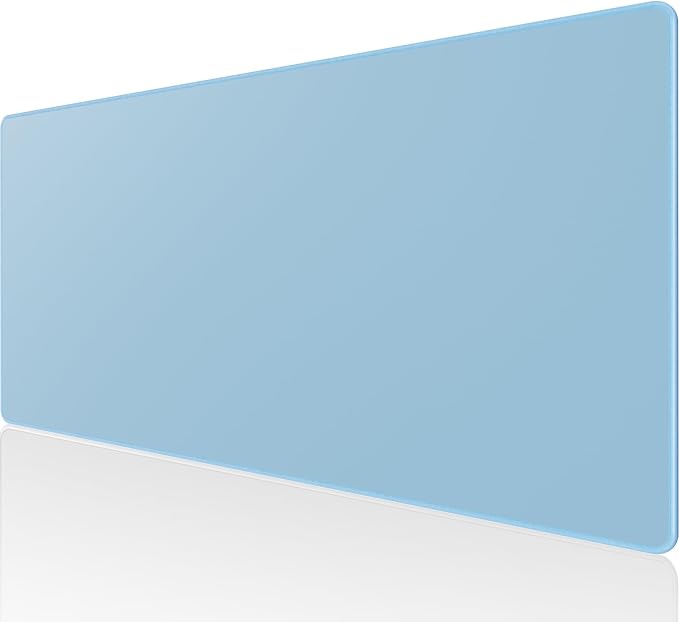 KTRIO Large Gaming Mouse Pad, Desk Mat, 31.5 x 15.7 in, Ice Blue, XXL | Smooth by KTRIO