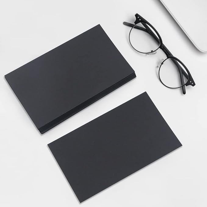 Bercoor 200 Pieces Blank 3 x 5 Inch Index Cards, Heavy Note Cards Study Cards - Image 5