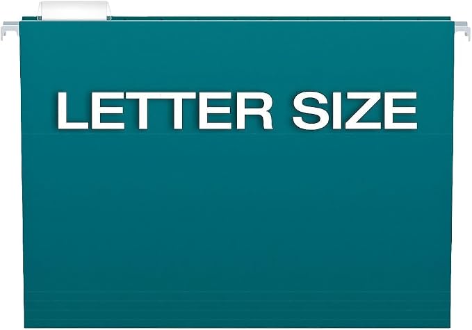 Pendaflex Recycled Hanging File Folders, 25 Pack, Letter Size, 5 Tab Positions - Image 2
