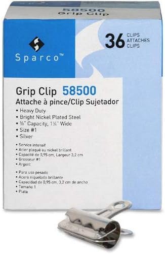 Business Source 58500 Bulldog Clips, 3/8-Inch Cap, Size 1, 1-1/4-Inch W - Image 5