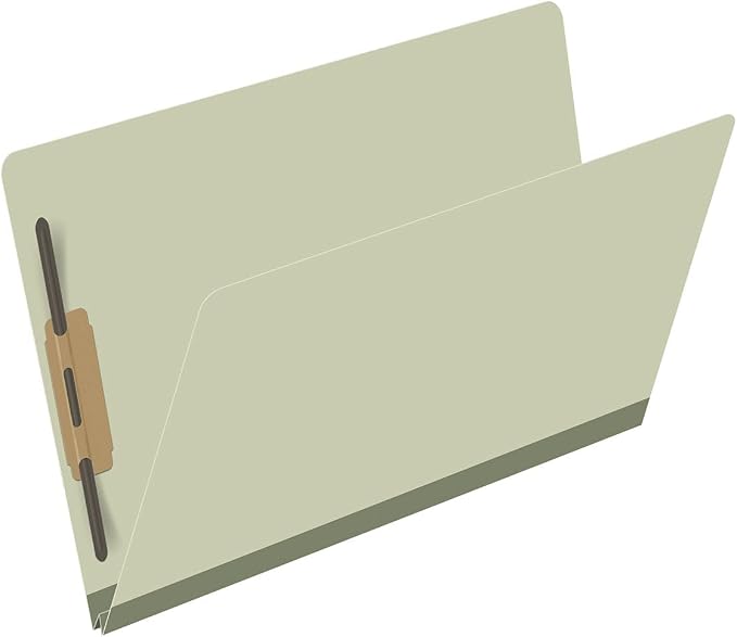 Ecom Folders End Tab Pressboard File Folders | Legal Size 25 Pt Stock - Image 2