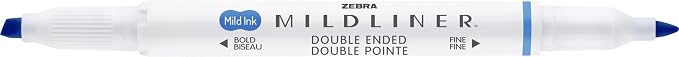 Zebra Pen Mildliner Dual-Tip Highlighters, Broad and Fine Tips, No Bleed - Image 2