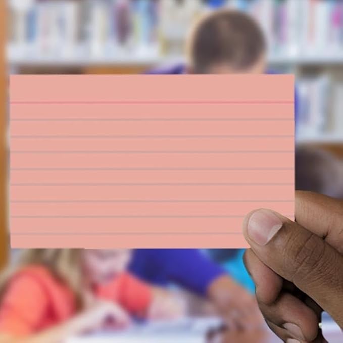 School Smart Ruled Index Cards, 3 x 5 Inches - Image 3