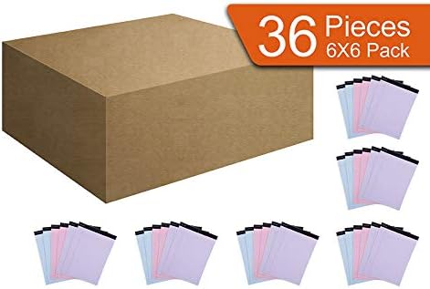 Mintra Office Legal Pads, ((xBasic, 8.5in x 11in, Wide (Pastel), 36pk (6-6pks))-DeskLoop Office