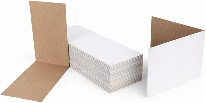 500 3" x 4.5" Cardboard Shipping Stiffener Sleeves Mailing Inserts by 6AGames