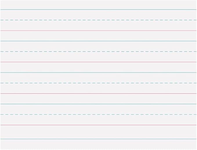 Pacon Long Ruled Handwriting Paper, 24 Tablets | Zaner-Bloser Grades Pre-K & K - Image 2
