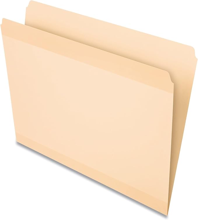 Pendaflex Reinforced File Folders, Extra Durable, Poly Reinforced Edges by TOPSProducts