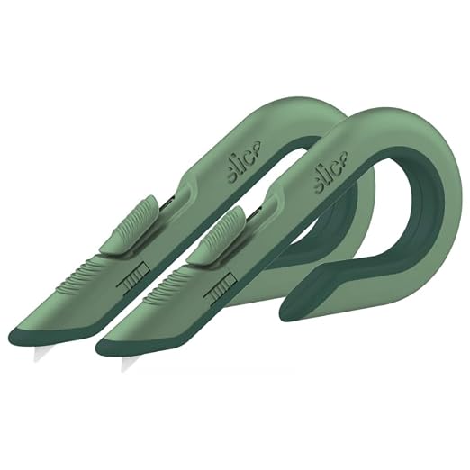 Slice Box Cutter, Heavy Duty Utility Knife, Safe Ceramic Blade Lasting 11x by SliceInc