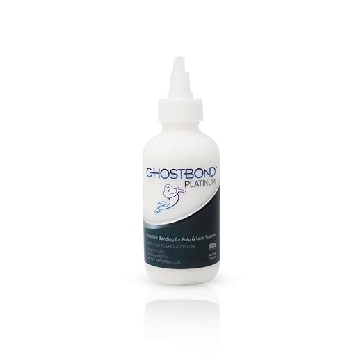 GHOSTBOND Platinum Water Resistant Wig Glue for Extreme Heat - 5oz - Hair Replacement Adhesive for Poly and Lace Wigs. Invisible Bonding Hair Glue - Strong Hold Lace Front Glue-DeskLoop Office