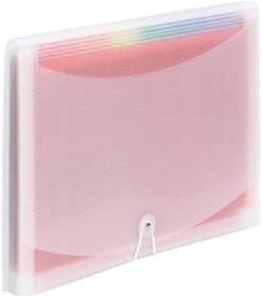 Smead Desktop Poly Expanding File Folder Organizer, Accordion File, Paper by SMEAD