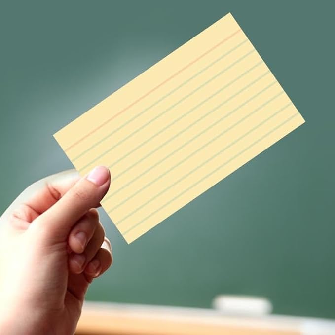 School Smart Ruled Index Cards, 5 x 8 Inches - Image 8