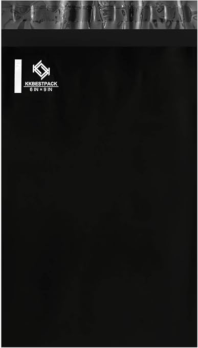 KKBESTPACK 6x9 1000 PCS Poly Mailers Shipping Bags by KKBESTPACK