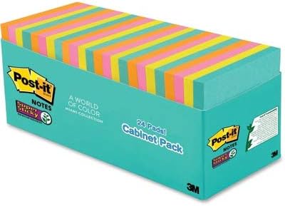 Post-it Super Sticky Notes, 24 Sticky Note Pads, 3 x 3 in., Back to School - Image 4