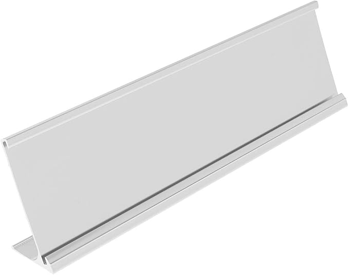 ExcelMark 2"x 8"Aluminum Name Plate Holder - Image 4