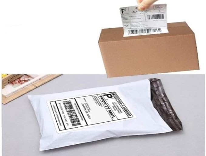 Replacement for Shipping Labels 4"x6" Direct Thermal Printer Labels 4XL 1744907 Lables for Dymo Roll,Zebra,Address Internet Postage Thermal Labels[10 Rolls,2200 Labels]-DeskLoop Office