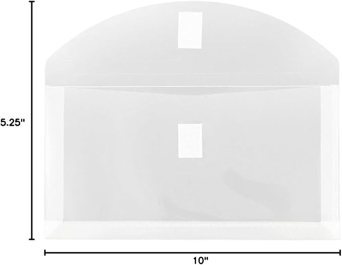 JAM PAPER Plastic Expansion Envelopes - Image 5
