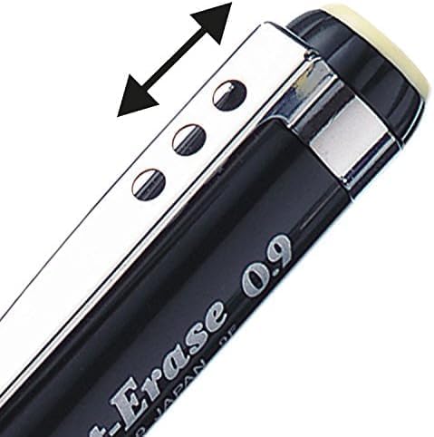 Pentel Mechanical Pencil 0.9 mm Twist Erase III, Twist Up Eraser, Pre-Loaded - Image 4