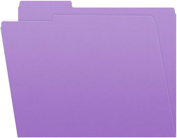 Ecom Folders Top Tab File Folders | Letter Size 11 Pt Stock - Image 2