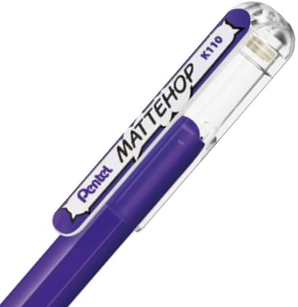 Pentel Matte Hop Original + Sweet Color Ballpoint Pen, 14 Colors K110-V14ST - Image 6