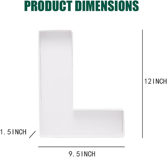 Cardboard Letter Fillable Charcuterie Board Candy Food Tray, 12.2 inch - Image 2
