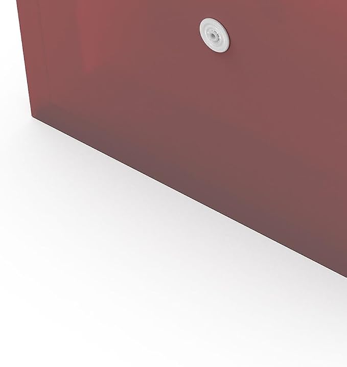 TRU RED Expanding Wallets, Legal Size, Button & String Closure, Durable Poly - Image 4