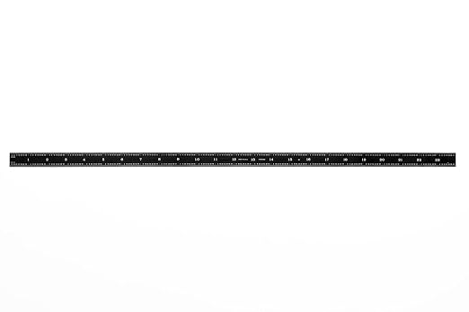 PEC Tools 24" Flexible Machinist Rule, Stainless Steel Ruler by PECTools